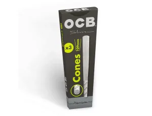 OCB Slim Premium Cones (x3) - Gotowe 